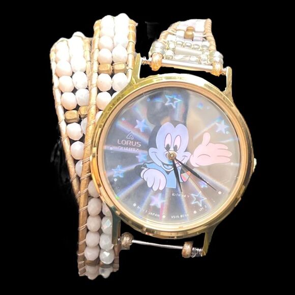 Vintage 1990s Holographic Disney Mickey Mouse Watch main image 11